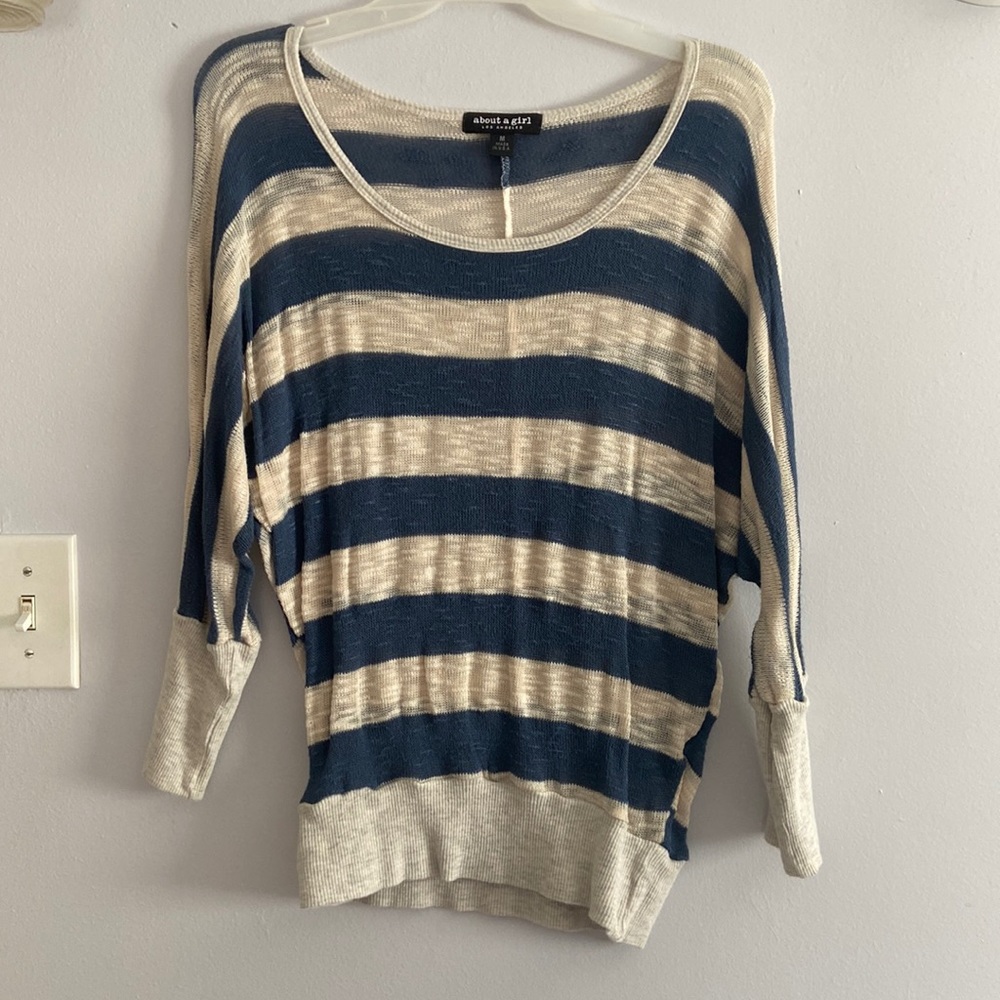 LIGHTWEIGHT KNITTED SWEATER 3/4 sleeves